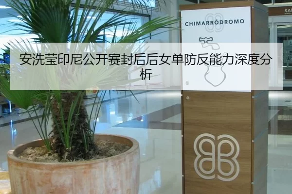 安洗莹印尼公开赛封后后女单防反能力深度分析